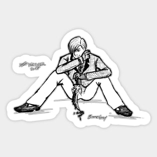 Inktober - day 1 SWIFT Sticker